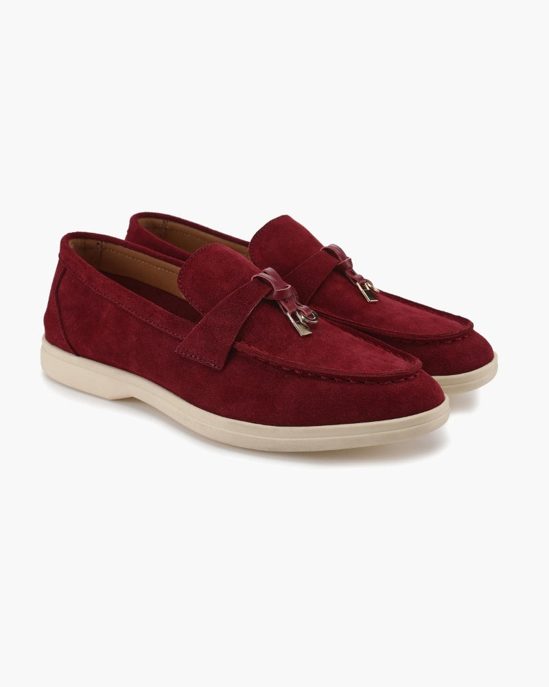 Signature Suede Lady Loafers