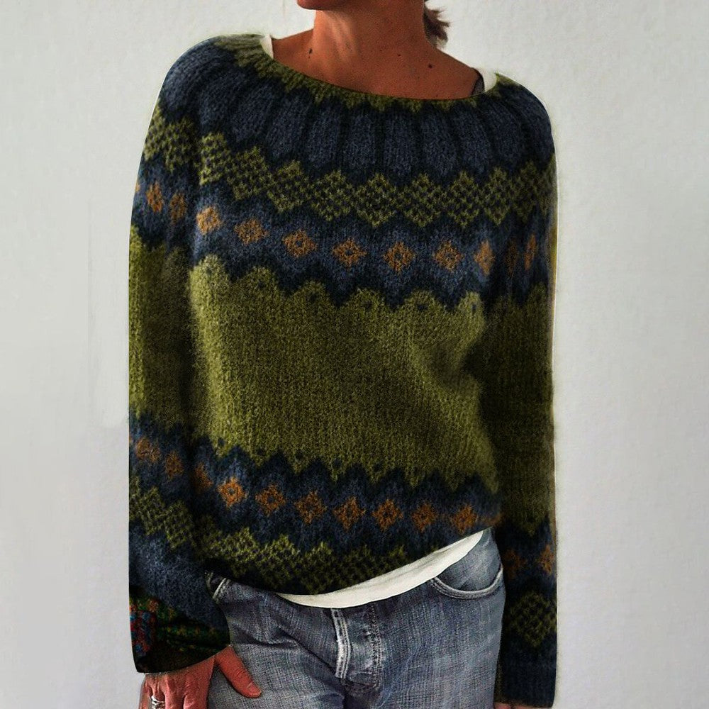 Mabely | Norwegian Jumper for Women | Vintage
