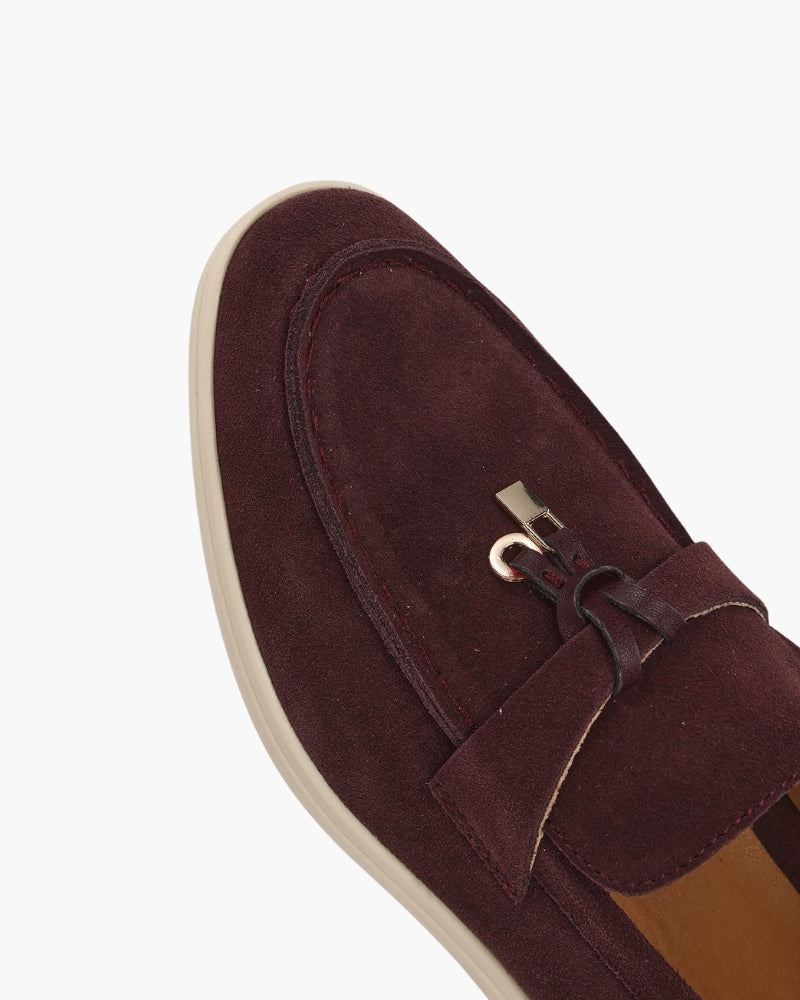 Signature Suede Lady Loafers