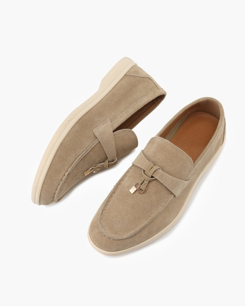Signature Suede Lady Loafers
