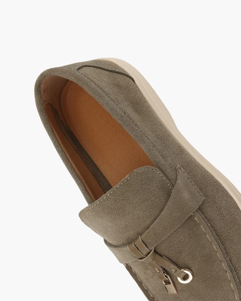 Signature Suede Lady Loafers