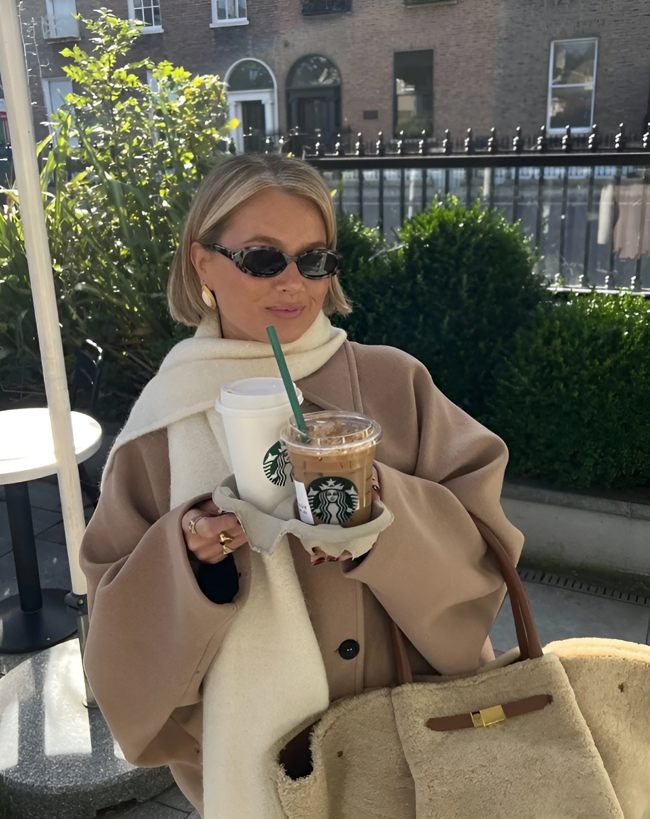 Lizzy Oversized Wool Blend Coat