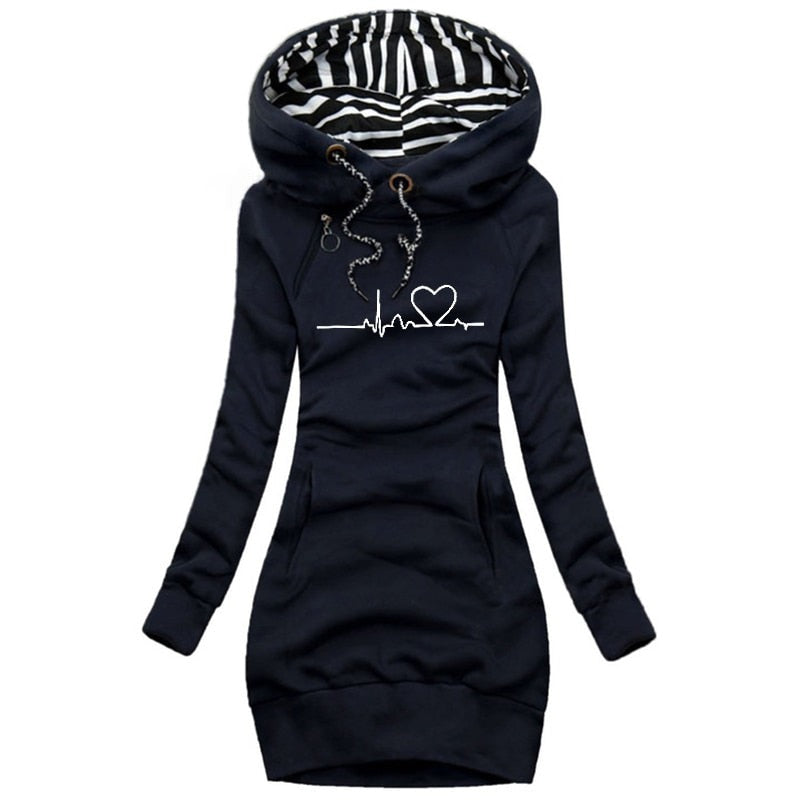 Lillian | Warm Hoodie for Women | Long