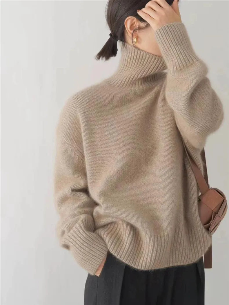 Serenity | Warm Roll Neck Jumper for Women | Casual