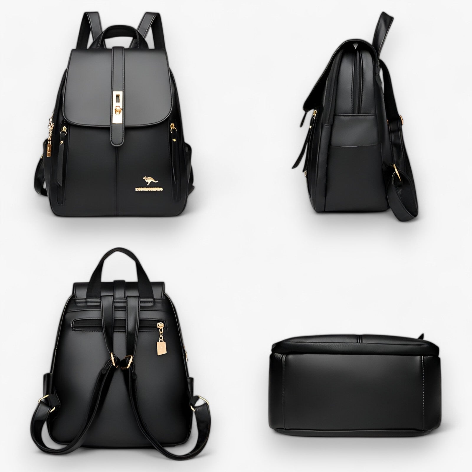 The Dana | Signature Leather City Backpack
