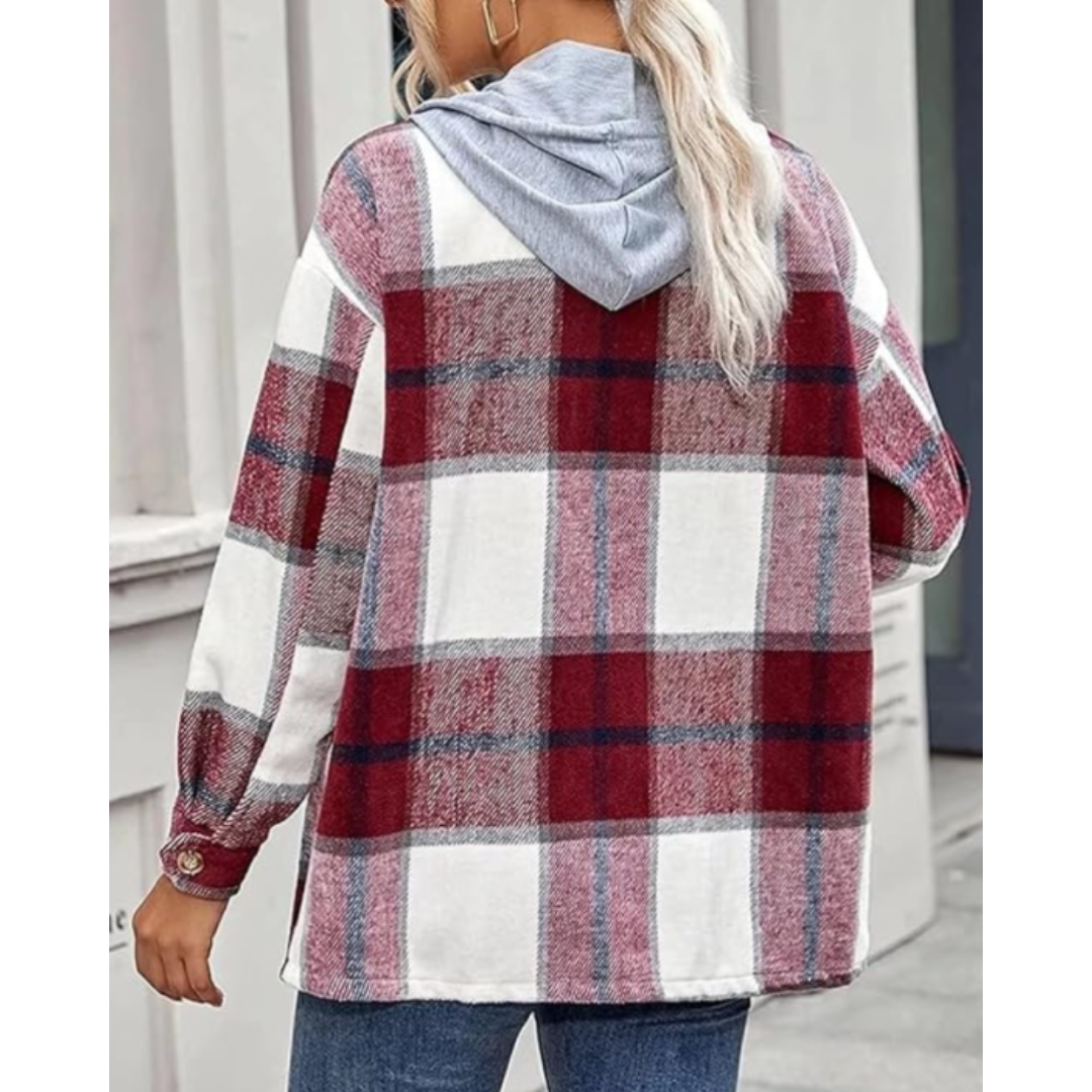 Tildarin | Warm Knitted Cardigan for Women with Hood | Winter