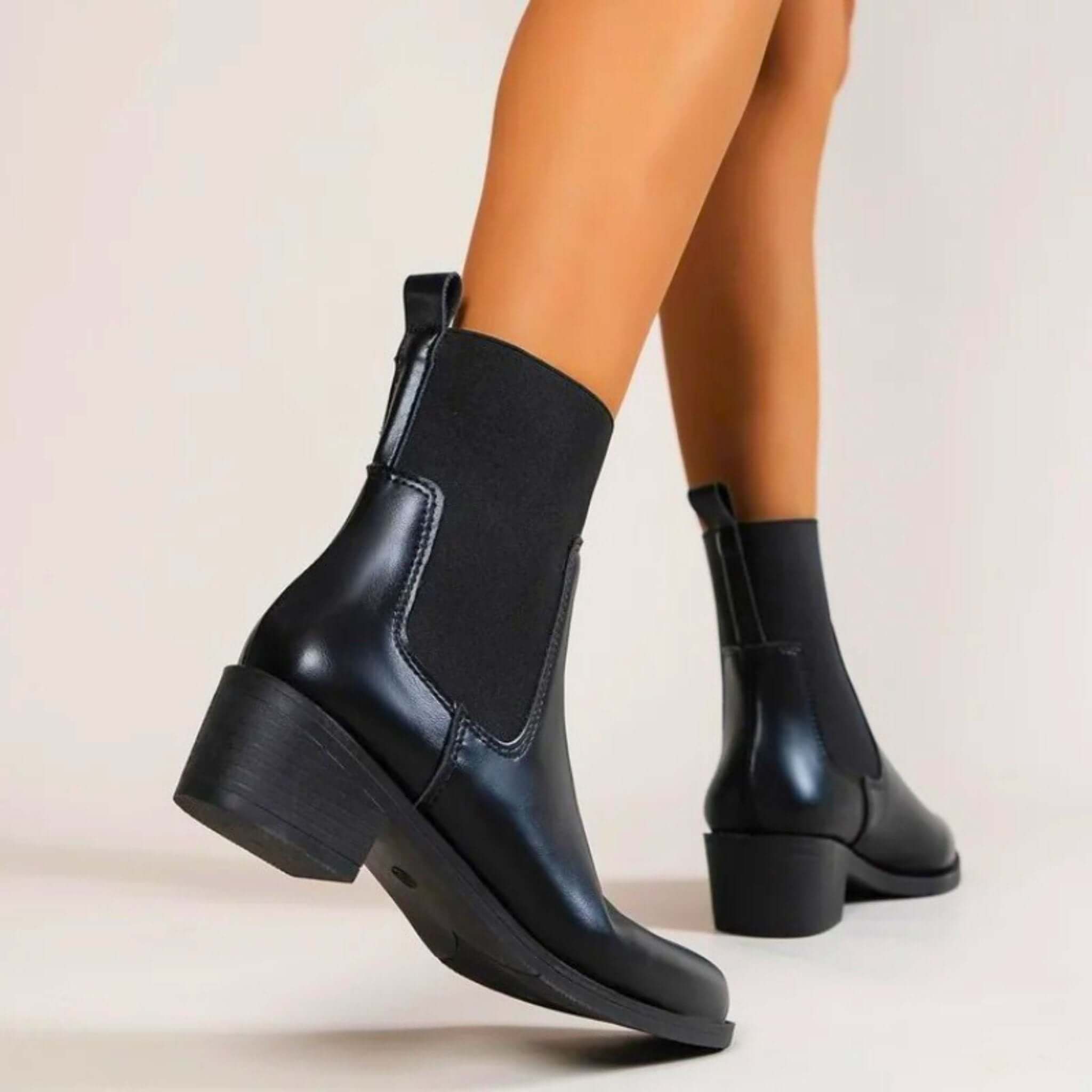 British Leather Chelsea Boots