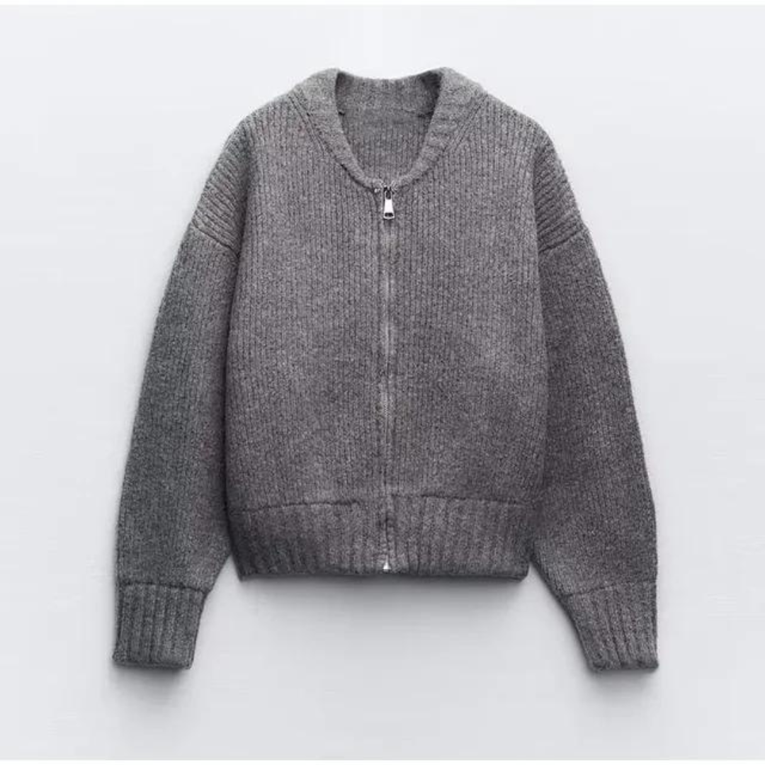 Orhaney | Warm Knitted Cardigan for Women | Zip