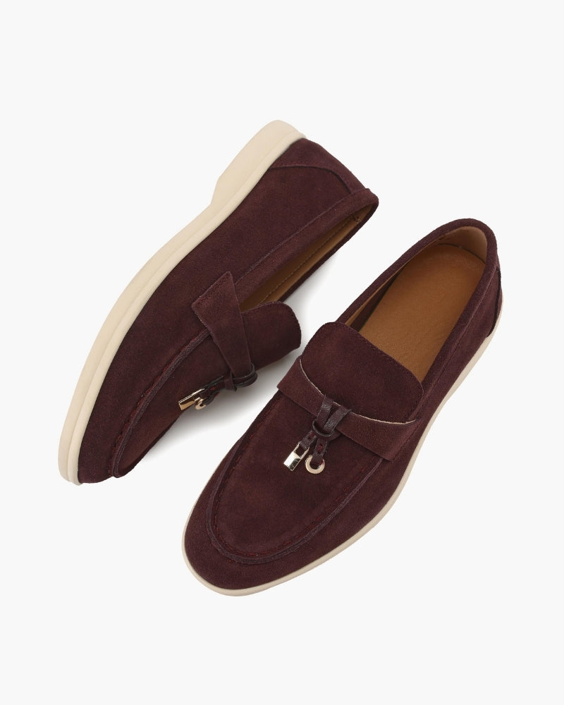 Signature Suede Lady Loafers