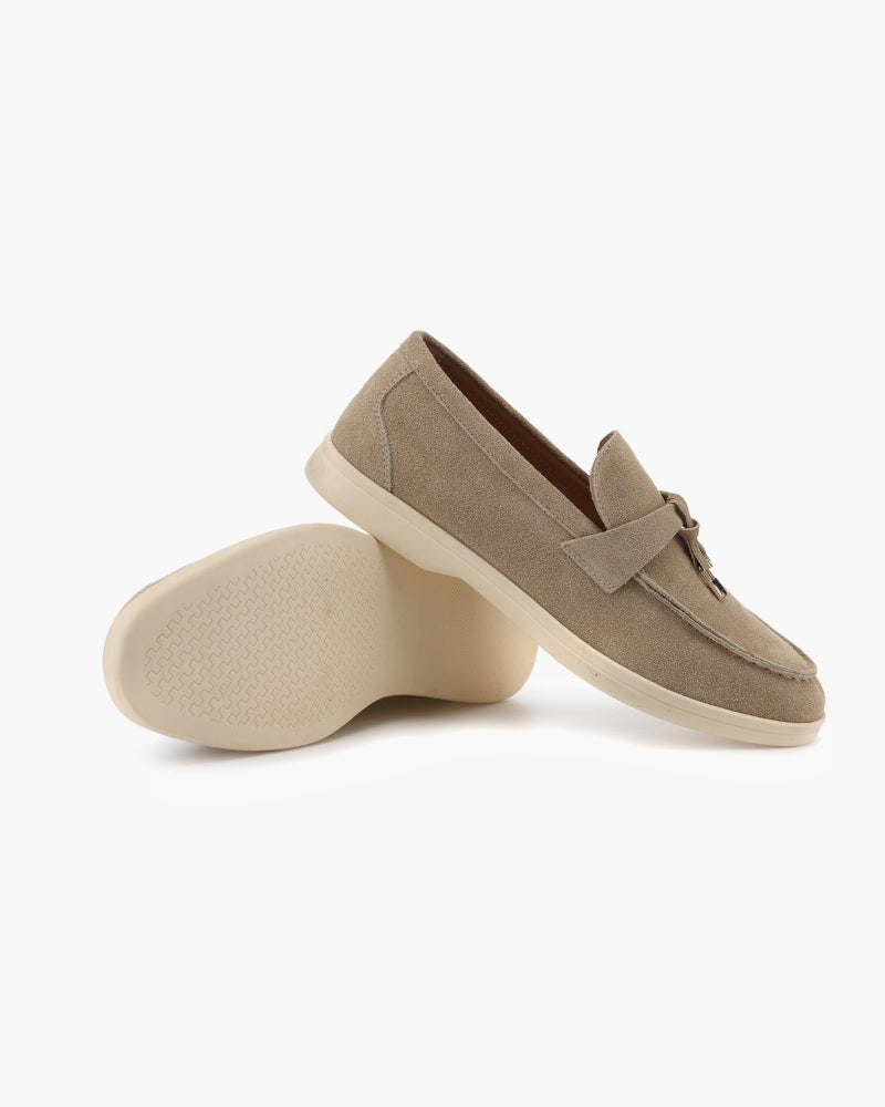 Signature Suede Lady Loafers