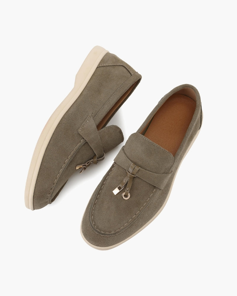 Signature Suede Lady Loafers