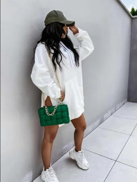 Evana | Women's Oversized Hoodie with Side Pockets and Drawstring | Relaxed Fit