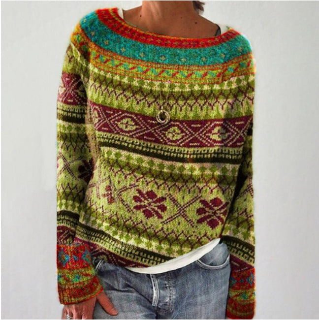 Xanthe | Vintage Norwegian Jumper for Women | Warm