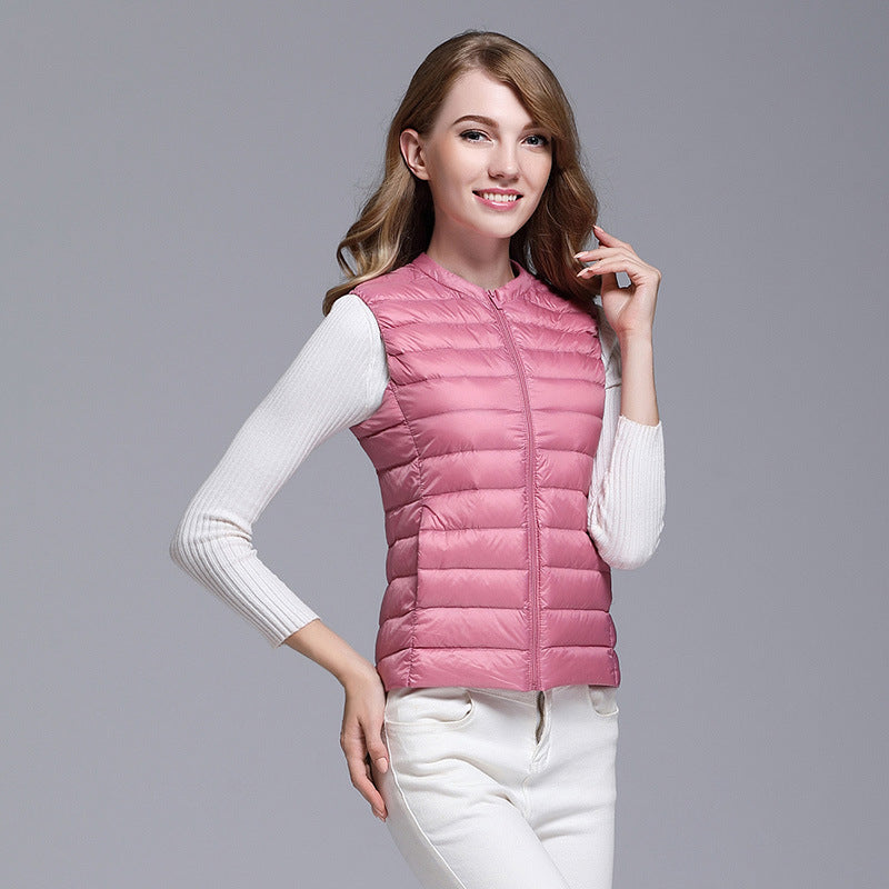 Ladies' Puffer Down Gilet | Sleeveless