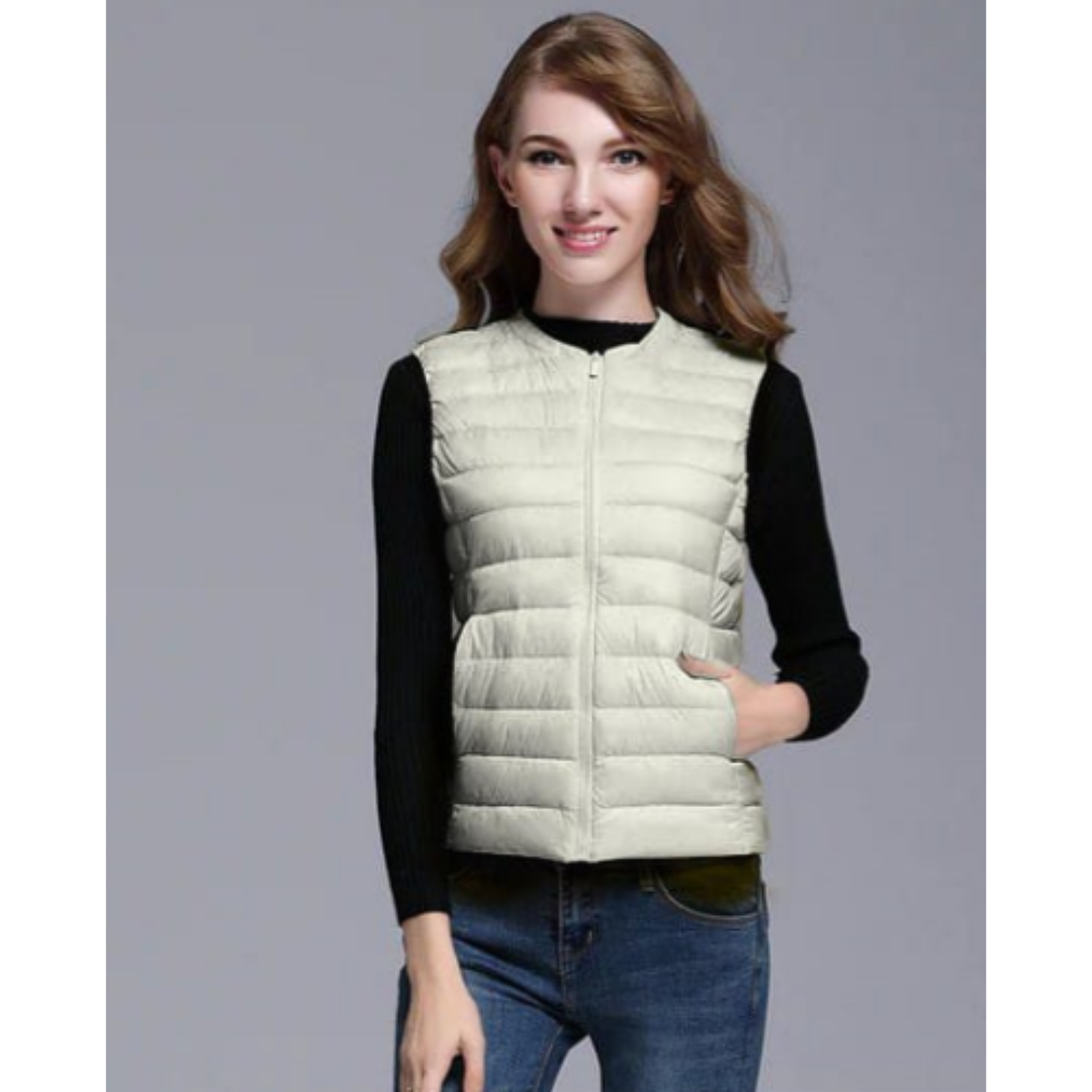 Ladies' Puffer Down Gilet | Sleeveless