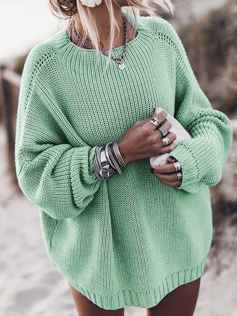 Evien | Casual Chunky Knit Jumper for Women | Oversized