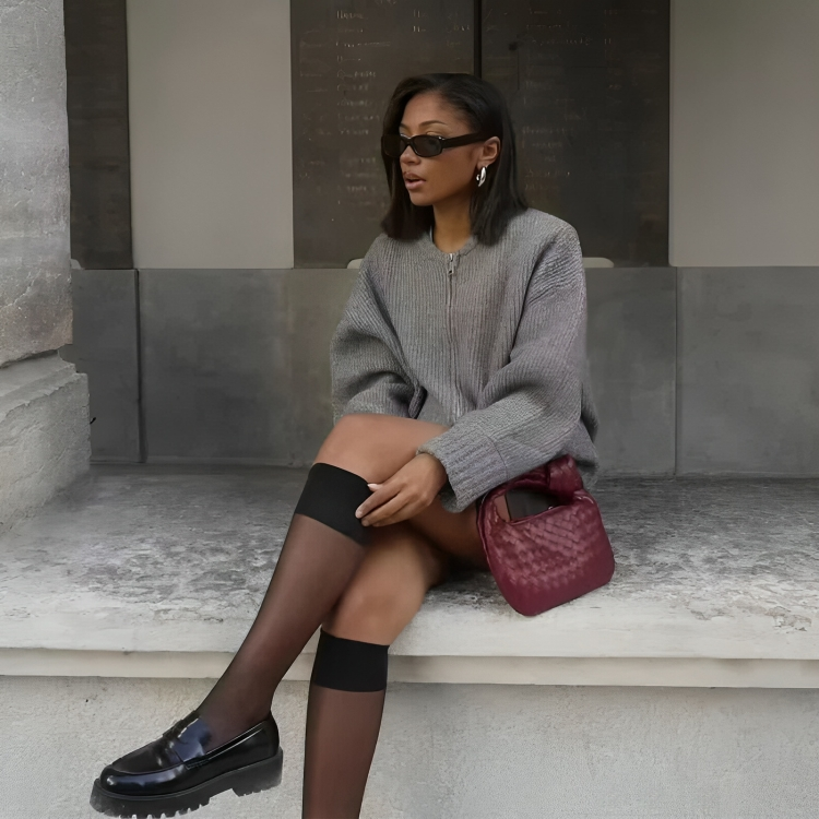 Women's Plus Size Zip-Up Cardigan | Knit