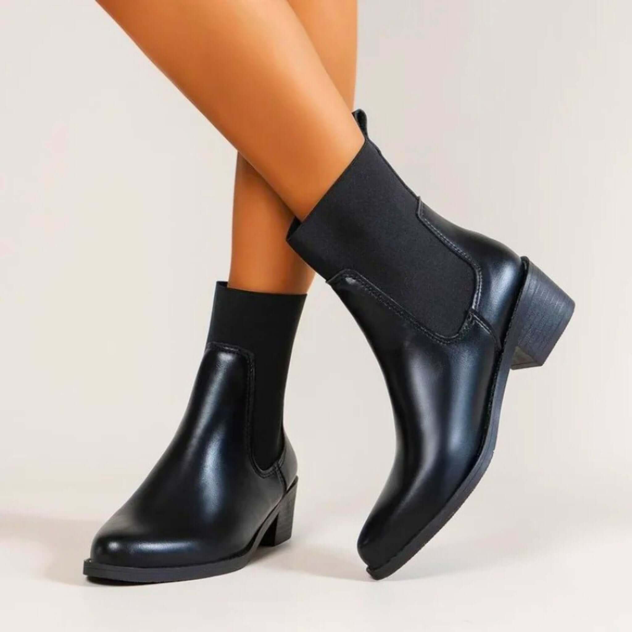 British Leather Chelsea Boots